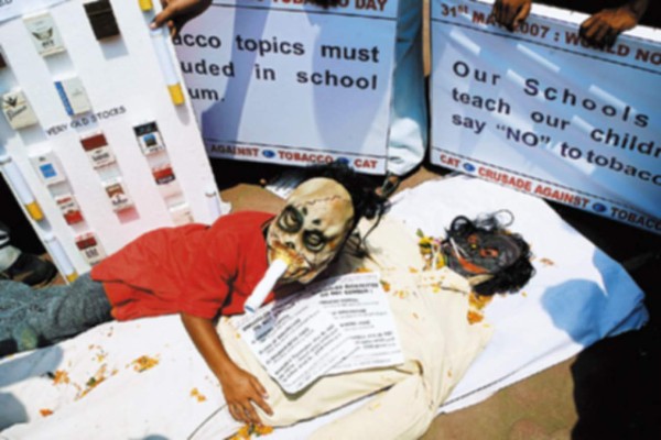 Conmemoran Día mundial contra el tabaco