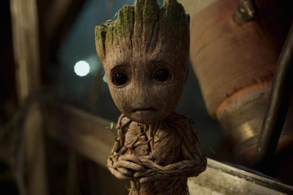 Bebé Groot roba la atención en 'Guardianes de la Galaxia 2'