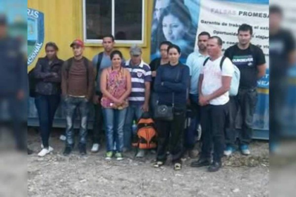Detienen a 11 cubanos en el occidente de Honduras