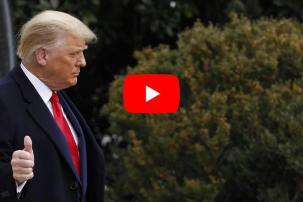 Youtube suspende el canal de Trump durante al menos siete días