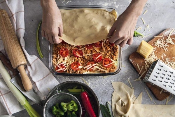 Lasaña, delicia italiana