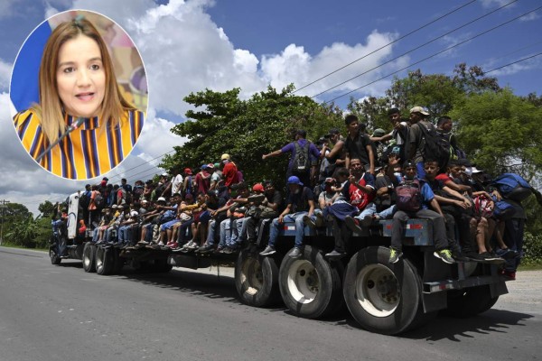 Nelly Jerez advierte a migrantes que posibilidades de cruzar a Guatemala son casi nulas