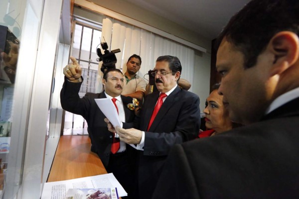 Libre presenta recurso contra la reelección presidencial