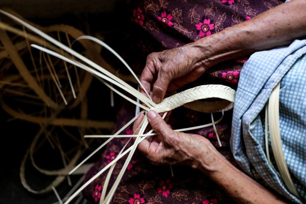 La palma, esencia artesanal de Santa Bárbara