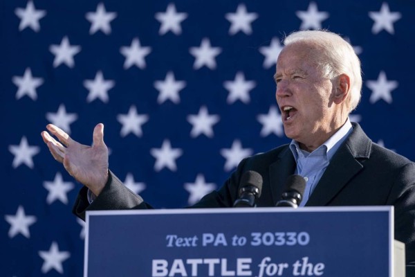 Biden: 'Mañana podemos poner fin a la presidencia que dividió a nación'