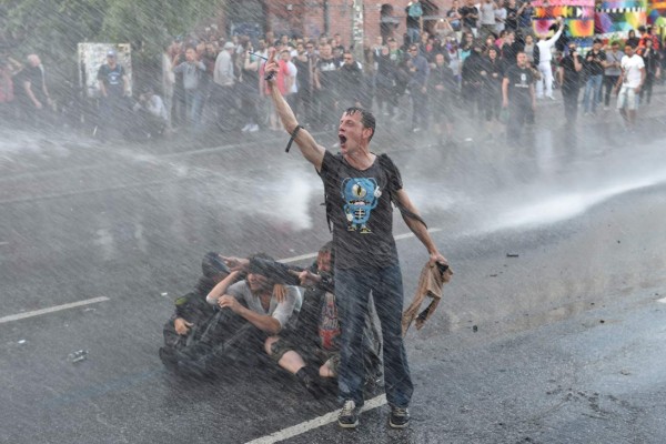 Protestas en Hamburgo previo a la cumbre del G20