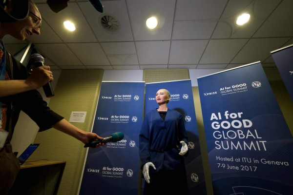 Sophie, la robot que 'encarna” el ideal de la inteligencia artificial