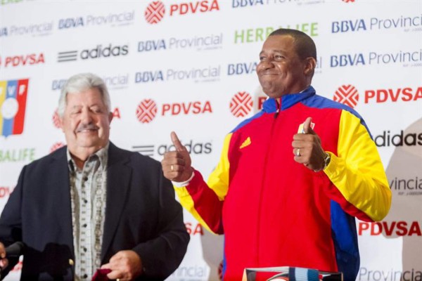 La Selección de Venezuela presentó a Sanvicente como técnico 