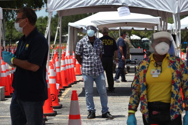 Florida supera los 35,000 casos de coronavirus a dos días de su reapertura