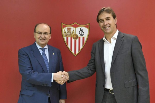 Julen Lopetegui, anunciado como nuevo entrenador del Sevilla