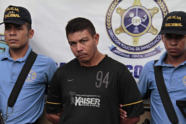 Capturan en Santa Cruz de Yojoa al jefe de banda los 'Espinoza”