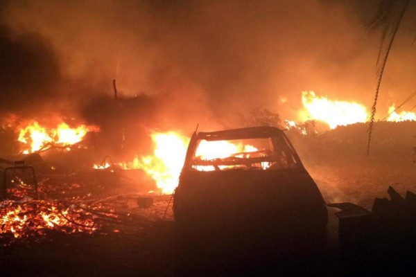 Tres menores de edad muertos en incendio en centro de Colombia