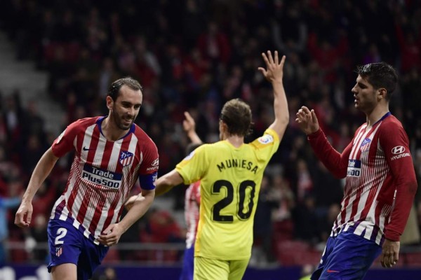 Atlético de Madrid doblegó al Girona del 'Choco' Lozano