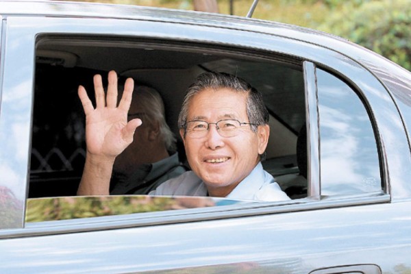 Candidatura de Fujimori en Japón