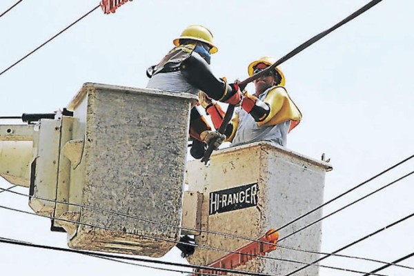 Nueve zonas de San Pedro Sula no tendrán energía eléctrica este miércoles