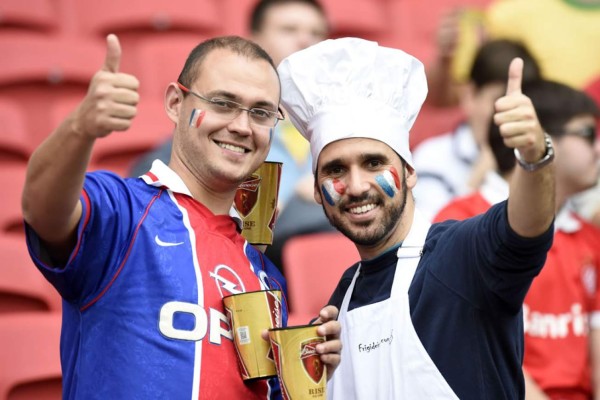 Hondureños y franceses vibran en Beira-Río