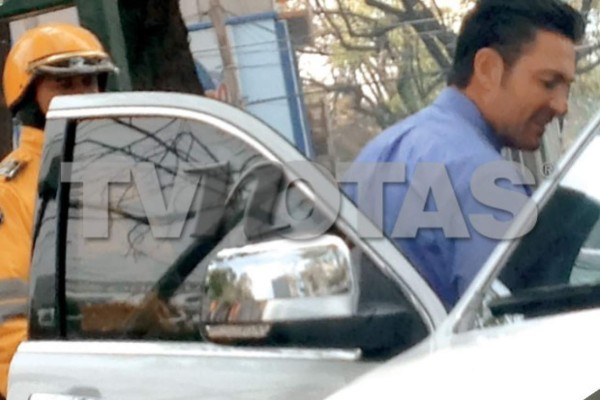 Detienen a Fernando Colunga por cometer infracción