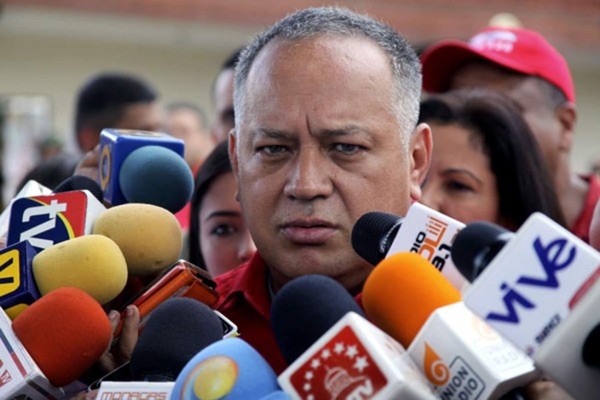Diosdado Cabello niega que EEUU le confiscara 800 millones de dólares