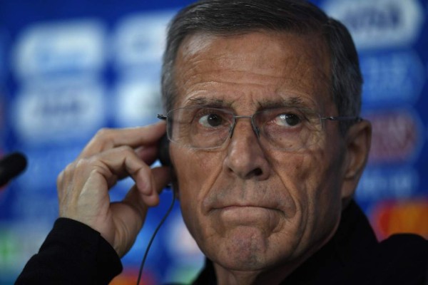 Tabárez satisfecho con la 'actitud' de Uruguay ante Egipto