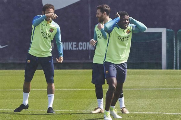 El Barcelona ya tiene puesta la mente en el derbi