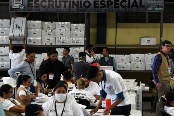 JOH mantiene ventaja tras el recuento especial de votos