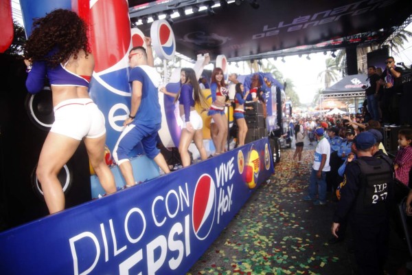 El Carnival Party de Pepsi fue la sensación en el carnaval ceibeño