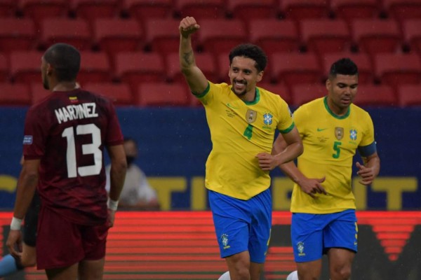 Video: Así fue el primer gol de la Copa América 2021; Marquinhos puso en ventaja a Brasil