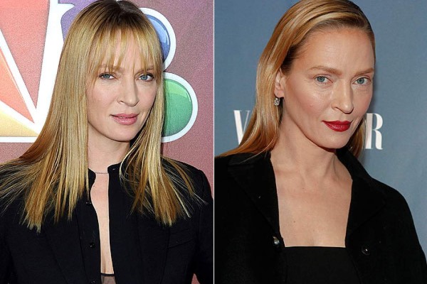 Uma Thurman sorprende con impresionante cambio en su rostro