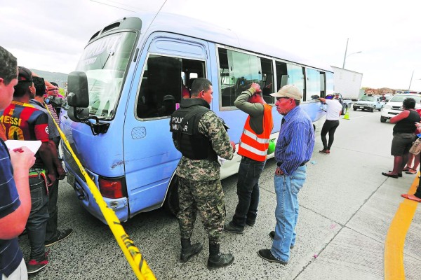 Imparable violencia: asesinan a tres conductores de buses