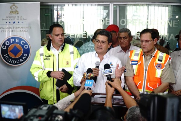 Ya son 3,000 familias las damnificadas por lluvias en Honduras