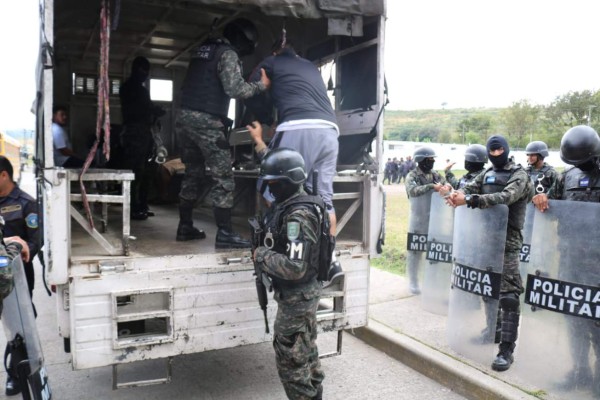 Honduras: Instituto Penitenciario traslada a 120 privados de libertad