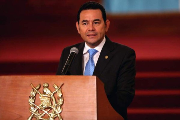 Rechazan retirar inmunidad al presidente de Guatemala