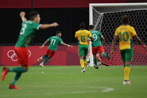 Sacaron la casta por Concacaf: México goleó a Sudáfrica y avanzó a cuartos en Tokio 2020