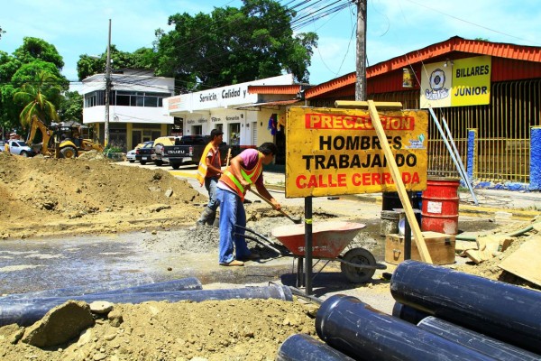 Repavimentación en avenida Júnior finaliza en octubre