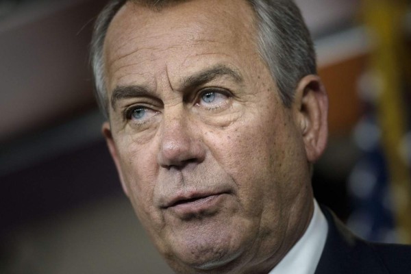 John Boehner anuncia su renuncia