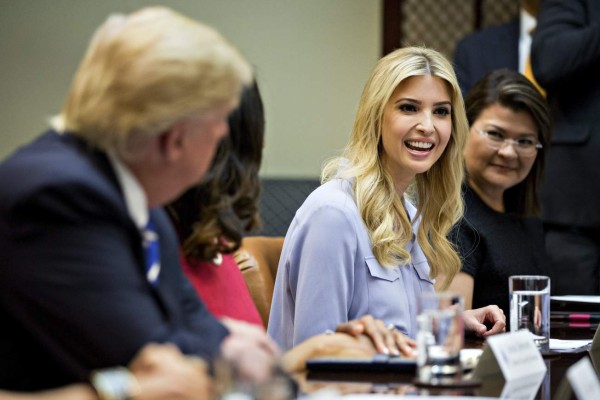 Ivanka Trump consigue un empleo en la Casa Blanca