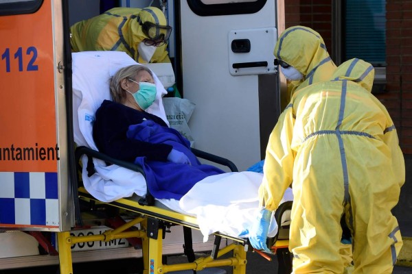 Record de decesos en España: 838 muertos por coronavirus en 24 horas