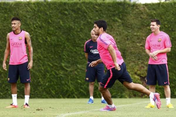 Xavi y Neymar podrían recibir e el alta médica y disputar el Gamper