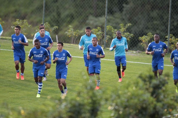 Honduras realizó su primer entrenamiento en Porto Feliz