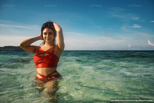 Ónice Flores muestra la joya escondida de Islas de la Bahía