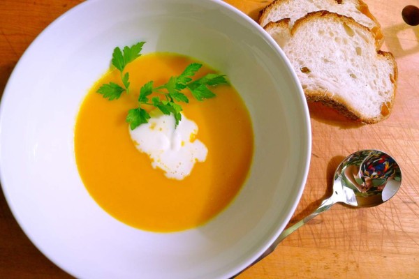 Cómo preparar crema de zanahoria