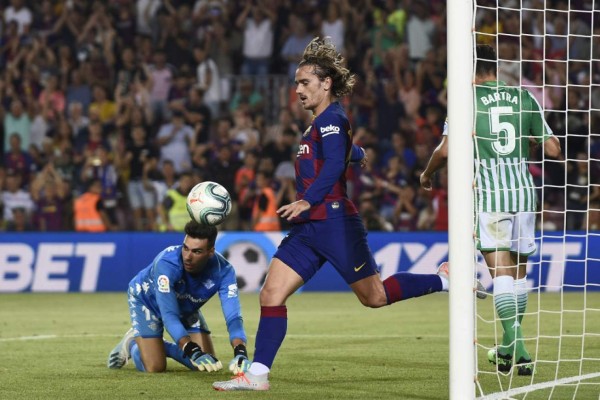 Griezman se estrena como goleador del Barcelona en la Liga española