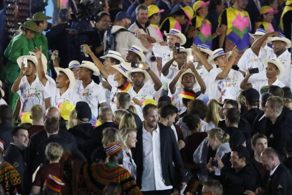 Así desfiló Honduras en la inauguración de los Juegos Olímpicos 2016