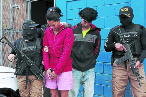 Caen dos presuntos extorsionadores en Tegucigalpa