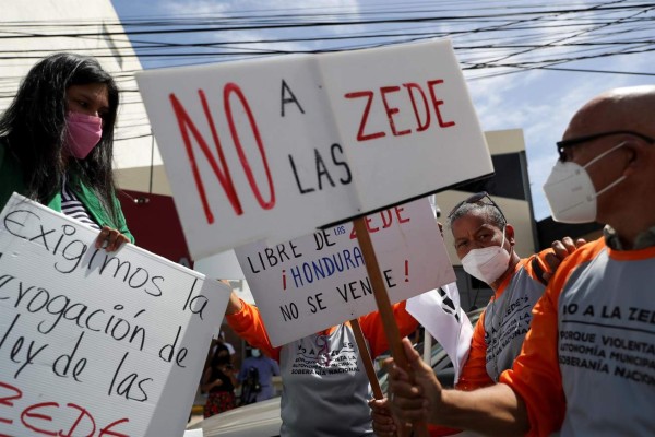 Presentan iniciativa para derogar las zede en Honduras