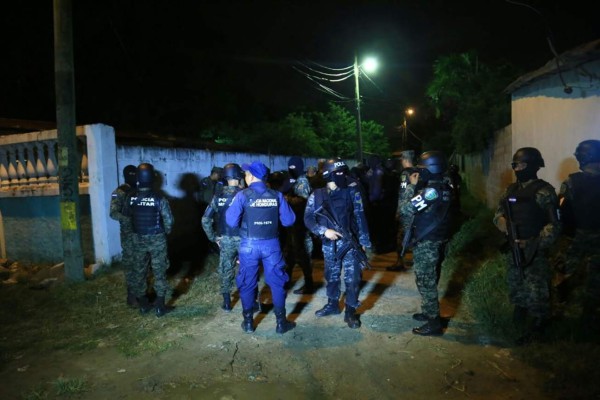 Dos policías heridos en enfrentamiento con la pandilla 18