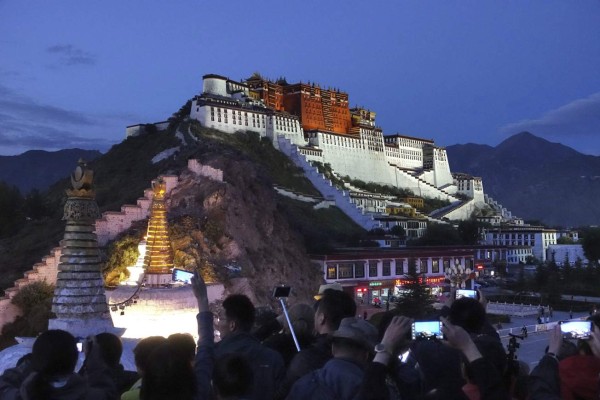 Potala, el antiguo palacio del Dalai Lama   