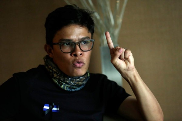 Víctor Cuadras, el estudiante que impulsa la revolución contra Ortega