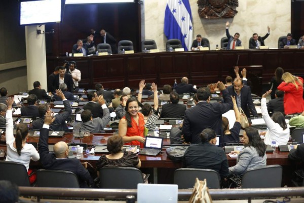 Modificadas las bancadas de los partidos en el Congreso