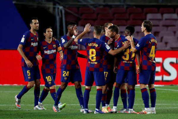 Barcelona cumple con triunfo ante Leganés y se afianza en la cima de la Liga de España